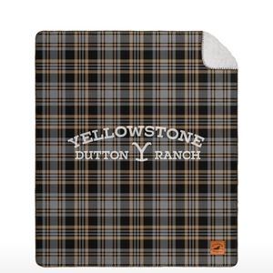 Yellowstone Throw Silk Touch Sherpa Reversible 60" x 70"
